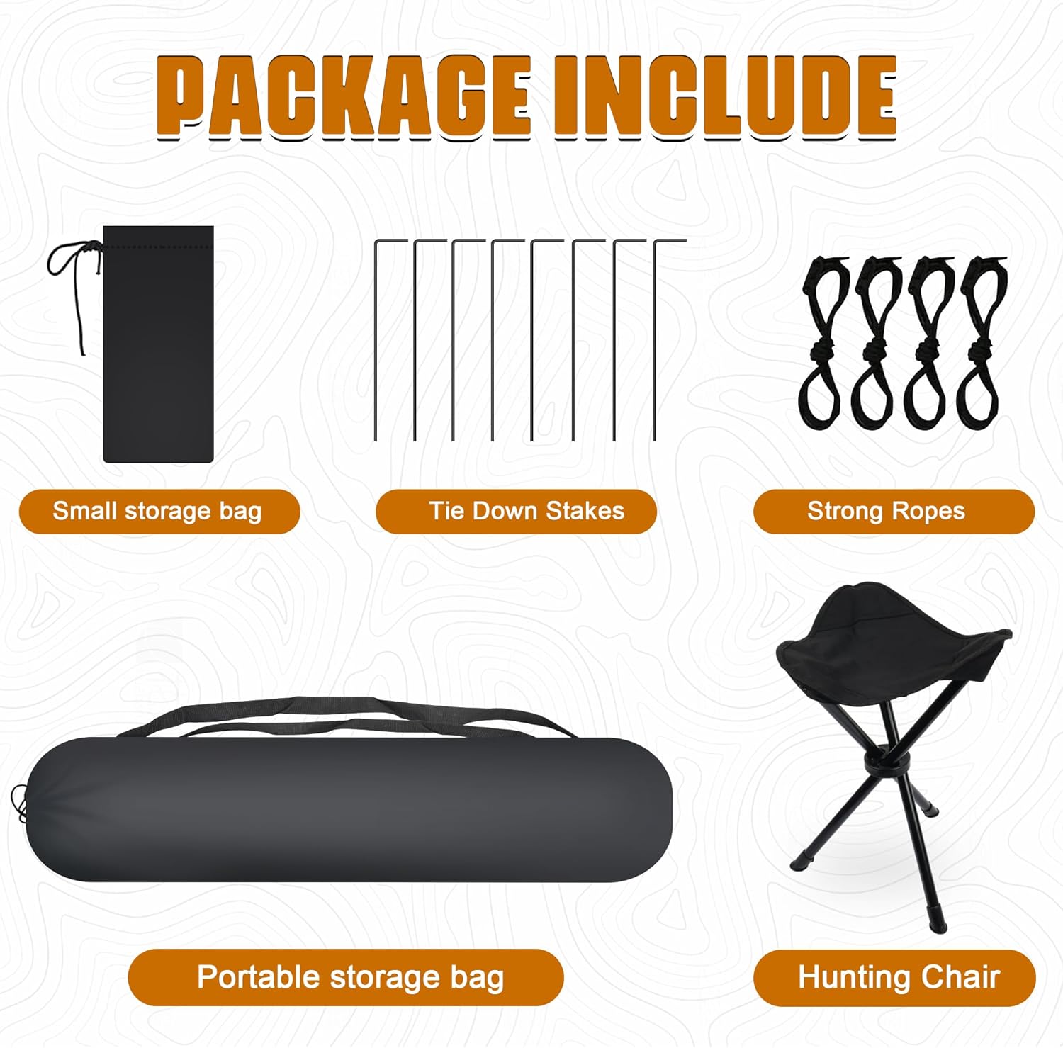 HUNT MONSTER Hunting Blind 1-3 Person with Tri-Leg Hunting Stool, 270 Degree See Through Pop up Ground Blinds for Deer Turkey Duck Hunting, Bow
