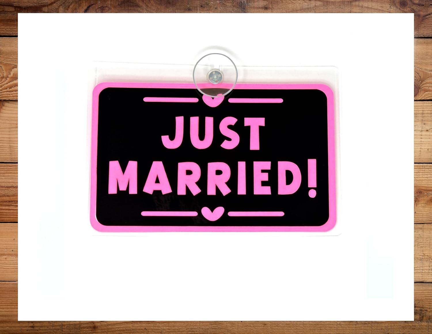 Just Married Signs  Wedding Car Signs  Signs for Cars  Marriage Announcement  Bridal Gifts  Groom Gifts  Just Married Display