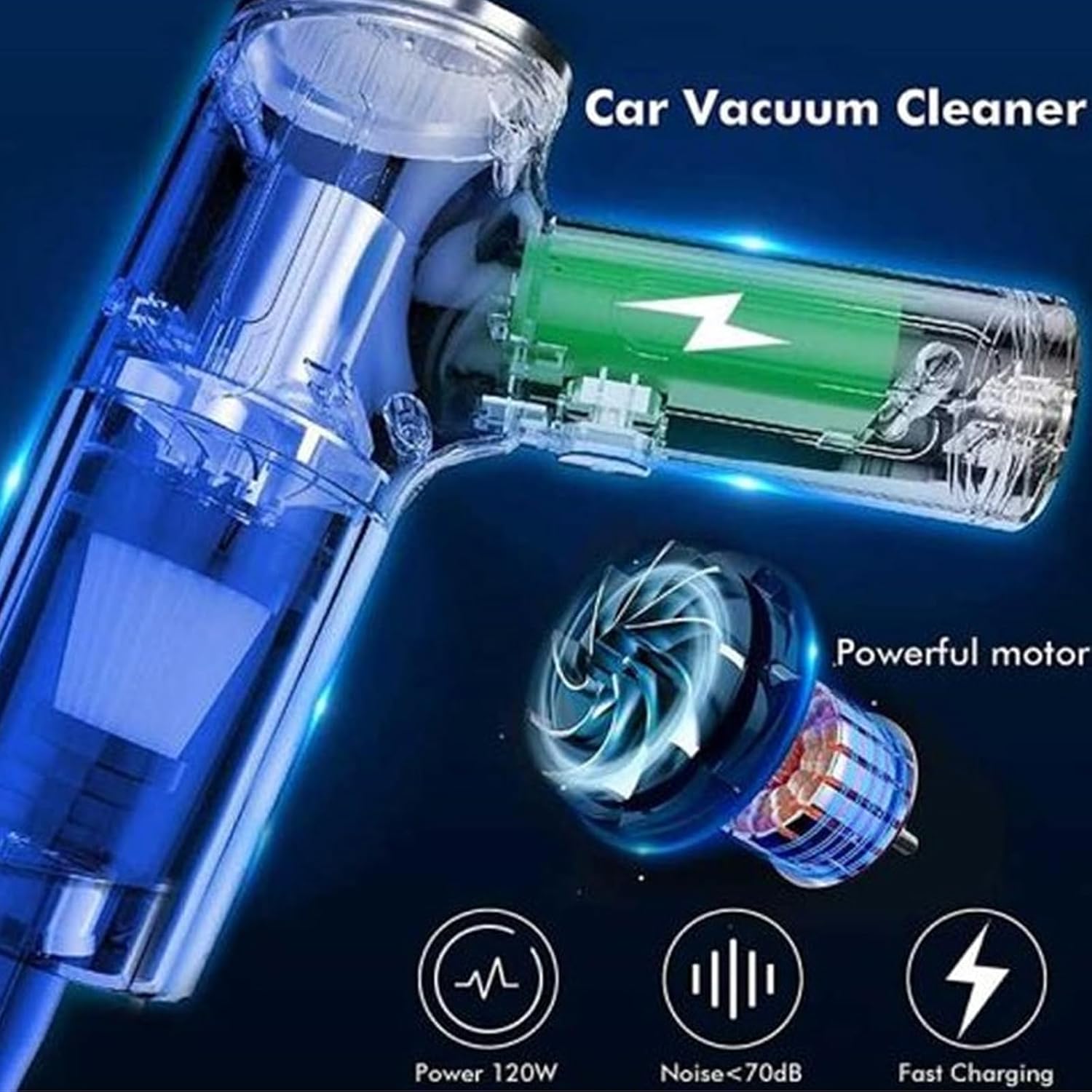 Liyepro – Aspiradora inteligente inalámbrica 3 en 1, aspiradora Ez Vac Pro, Ez Vac Pro, aspiradora de mano Ezvac Pro, aspiradora Powercleany,
