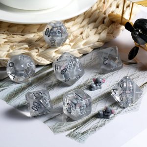 Juego de dados DND de elefante, dados de resina con núcleo animal para Dungeon and Dragons D&D RPG MTG Pathfinder (elefante) Juego de dados DND de elefante, dados de resina con núcleo animal para Dungeon and Dragons D&D RPG MTG Pathfinder (elefante)