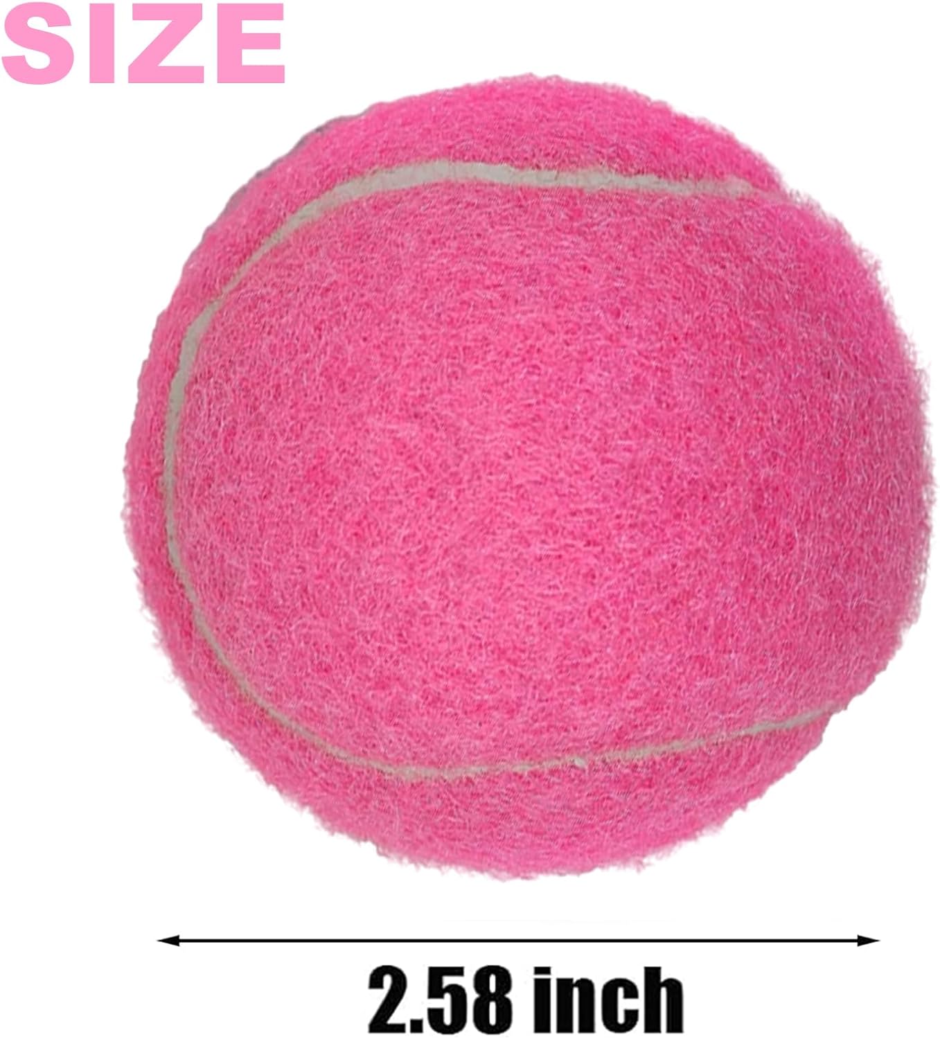 Pelota de tenis, paquete de 36 pelotas de tenis para perros, pelotas de tenis de práctica vienen con bolsa de pelotas, buenas para entrenar, jugar,