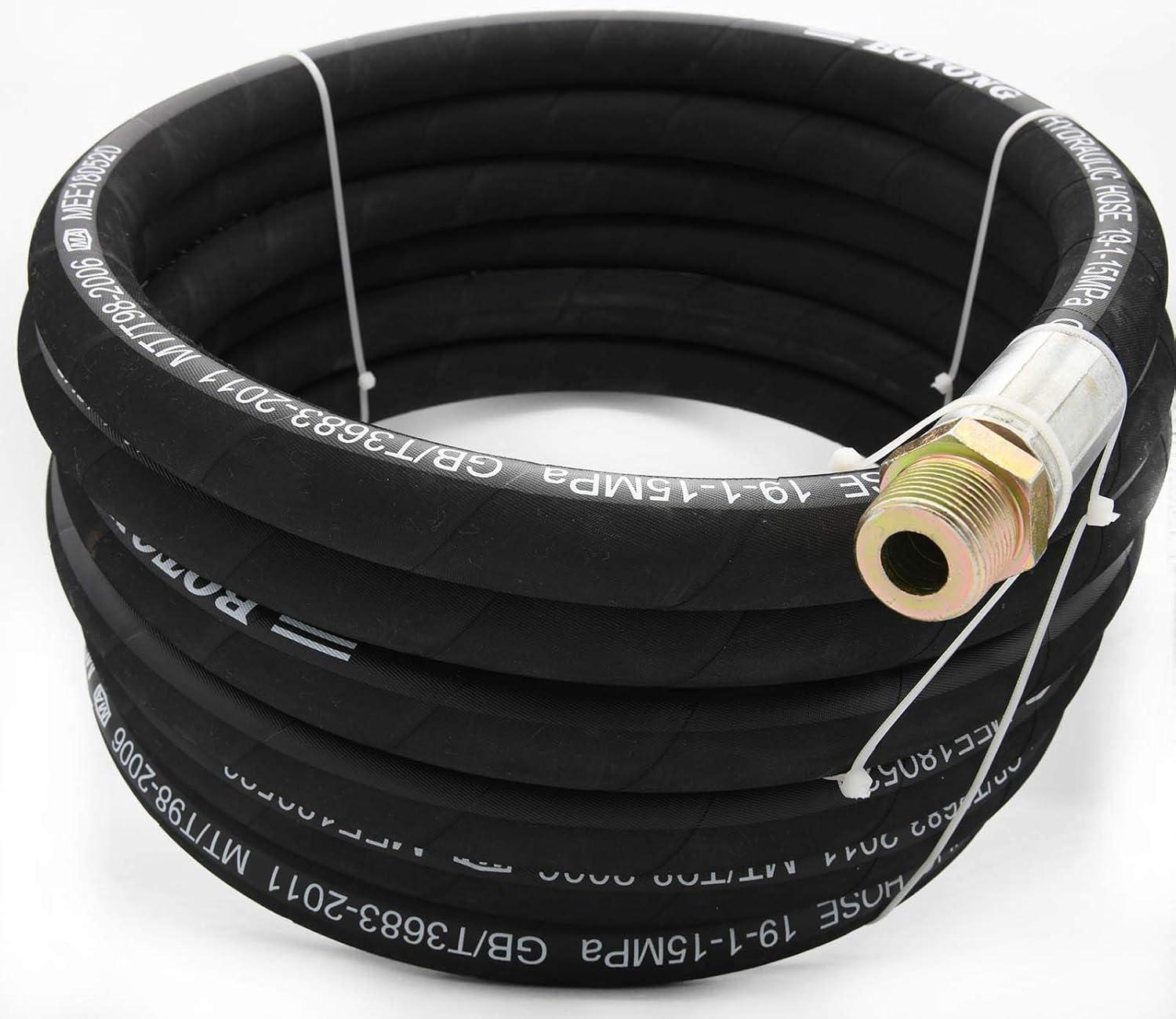 BOOTOP PIN – Manguera de transferencia de combustible de 34 pulgadas, manguera de transferencia de combustible de granja con accesorios, para