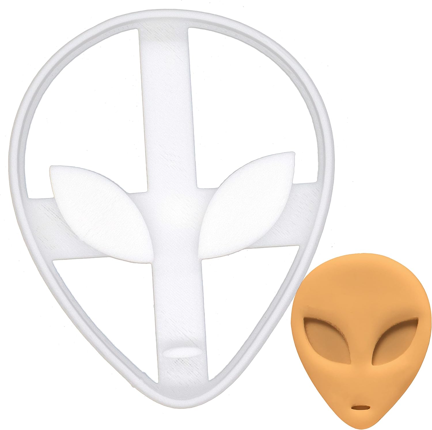 Cortador de galletas Alien, 1 pieza – Bakerlogy
