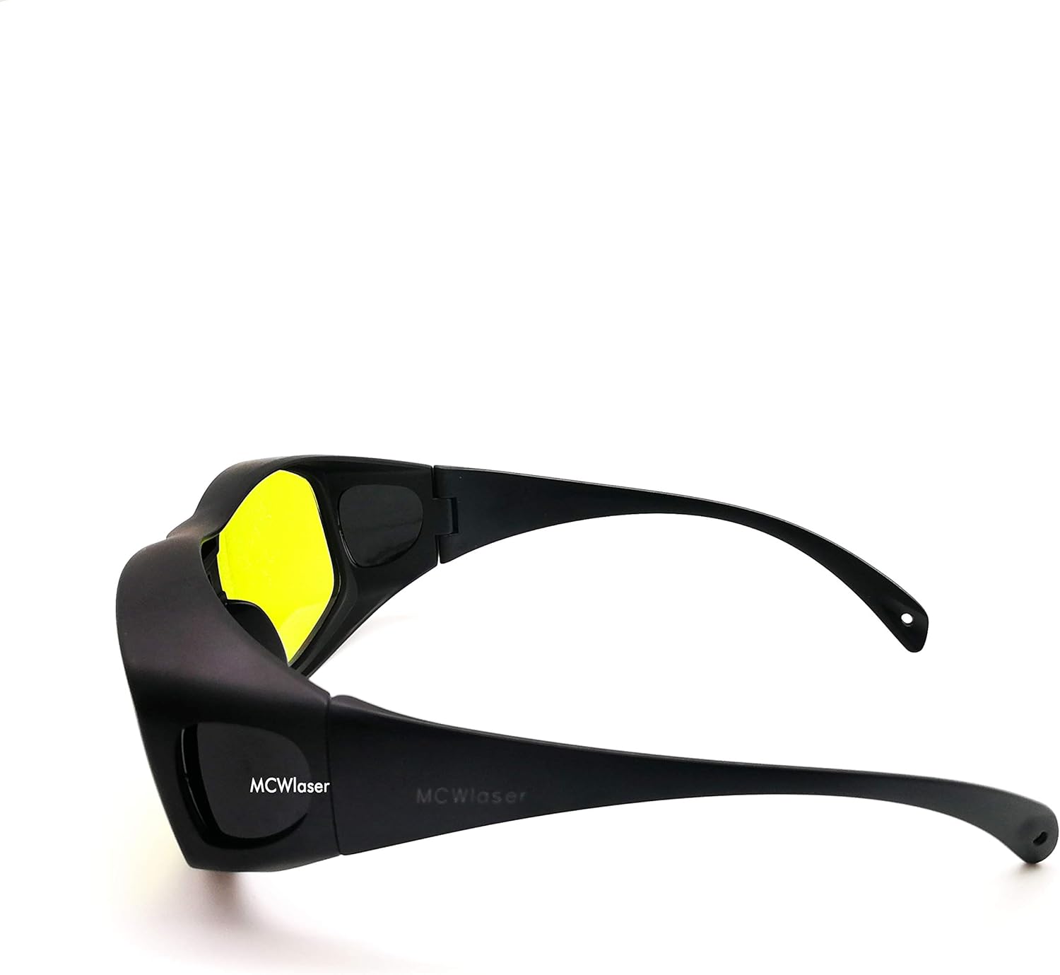 MCWlaser Gafas de seguridad láser para 190-440 y 780-900nm, 900-1100nm, 10600nm típico para 355nm 405nm 808nm 980nm 1064nm 10600nm EP-17 estilo 9