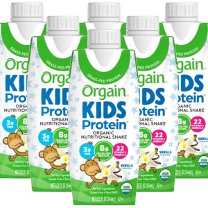 Batido de proteínas para niños, batido nutricional orgánico de proteínas para niños, aperitivo para niños con 0.31 onzas de proteína láctea, 22 Batido de proteínas para niños, batido nutricional orgánico de proteínas para niños, aperitivo para niños con 0.31 onzas de proteína láctea, 22