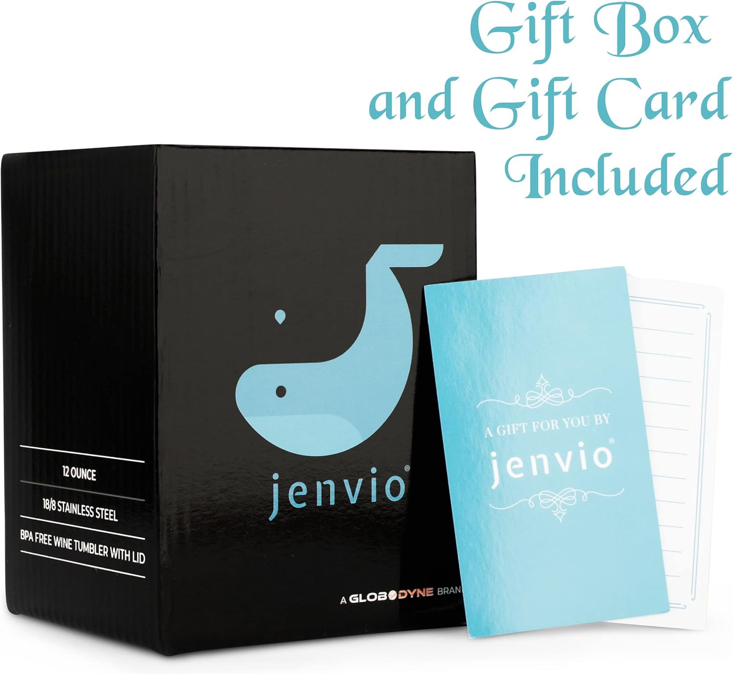 JENVIO Regalos de jubilación para mujer  Vaso de viaje de acero inoxidable de 12 onzas con tapa deslizante, popote y caja de regalo, vaso de viaje
