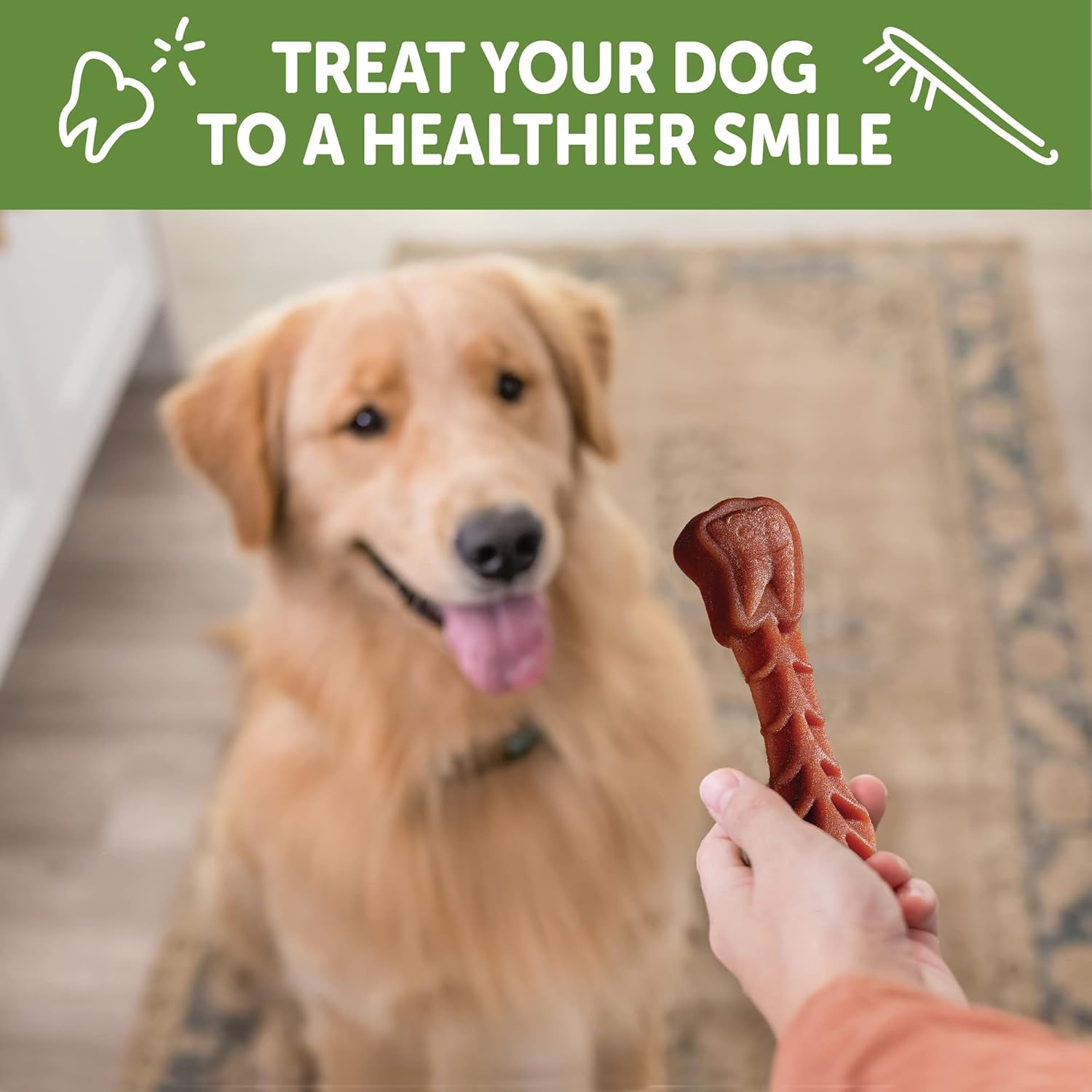 WHIMZEES by Wellness Value Box – Masticables dentales naturales para perros, golosinas de larga duración, sin granos, refresca el aliento, raza