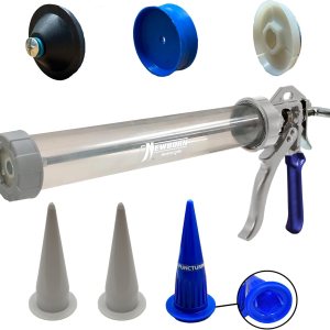 Newborn Barril transparente de 20 oz. Pistola de salchichas modelo 620AL-CLEAR, ideal para fríoinvierno Newborn Barril transparente de 20 oz. Pistola de salchichas modelo 620AL-CLEAR, ideal para fríoinvierno