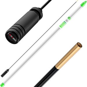 Varillas de limpieza para pistola de 40 pulgadas de largo se adapta a 177 0.219 in a 0.157 in, 0.197 in, 0.236 in 0.276 in Varillas de limpieza para pistola de 40 pulgadas de largo se adapta a 177 0.219 in a 0.157 in, 0.197 in, 0.236 in 0.276 in