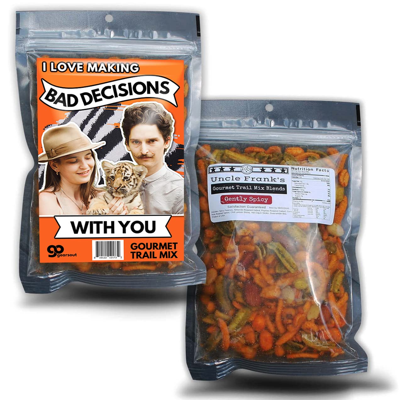 Bad Decisions Gourmet Snack Mix  Divertidos rellenos de calcetines para esposas y maridos  Regalos de elefante blanco para adultos  Regalos