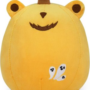 Leokawin Animales de peluche de Halloween, peluche de rana de calabaza de 8 pulgadas, juguetes de peluche Kawaii de rana calabaza para decoración de Leokawin Animales de peluche de Halloween, peluche de rana de calabaza de 8 pulgadas, juguetes de peluche Kawaii de rana calabaza para decoración de