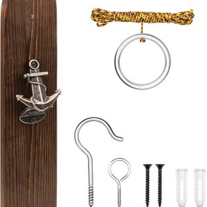 Juego de gancho y anillo, juego de lanzamiento de anillos para adultos, juego de gancho y anillo Tiki con abridor de botellas, juego de anillos de Juego de gancho y anillo, juego de lanzamiento de anillos para adultos, juego de gancho y anillo Tiki con abridor de botellas, juego de anillos de