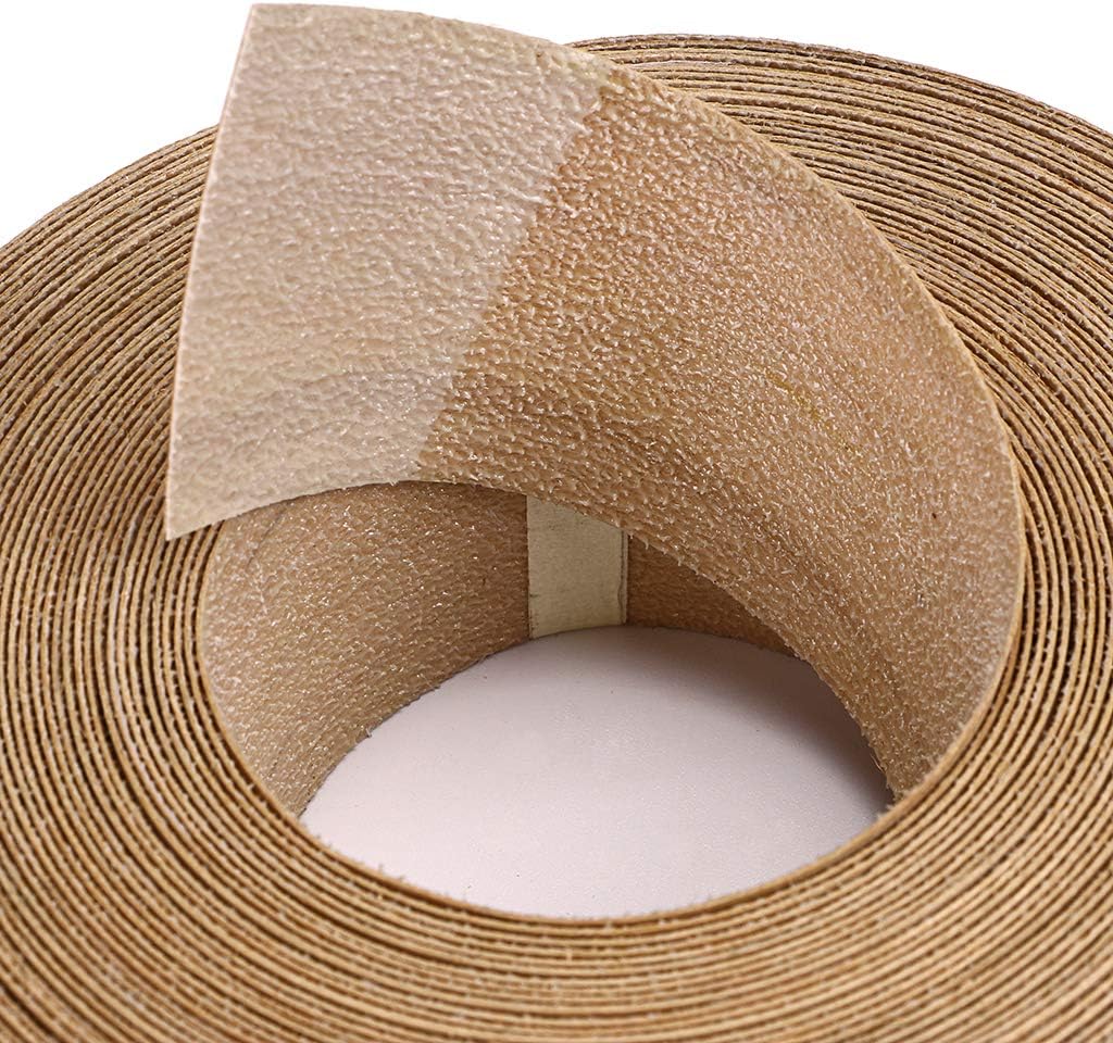 Skelang Cherry – Rollo de 2″ x 50′ de chapa de madera para borde, sin planchar, con adhesivo termofusible, cinta de madera flexible