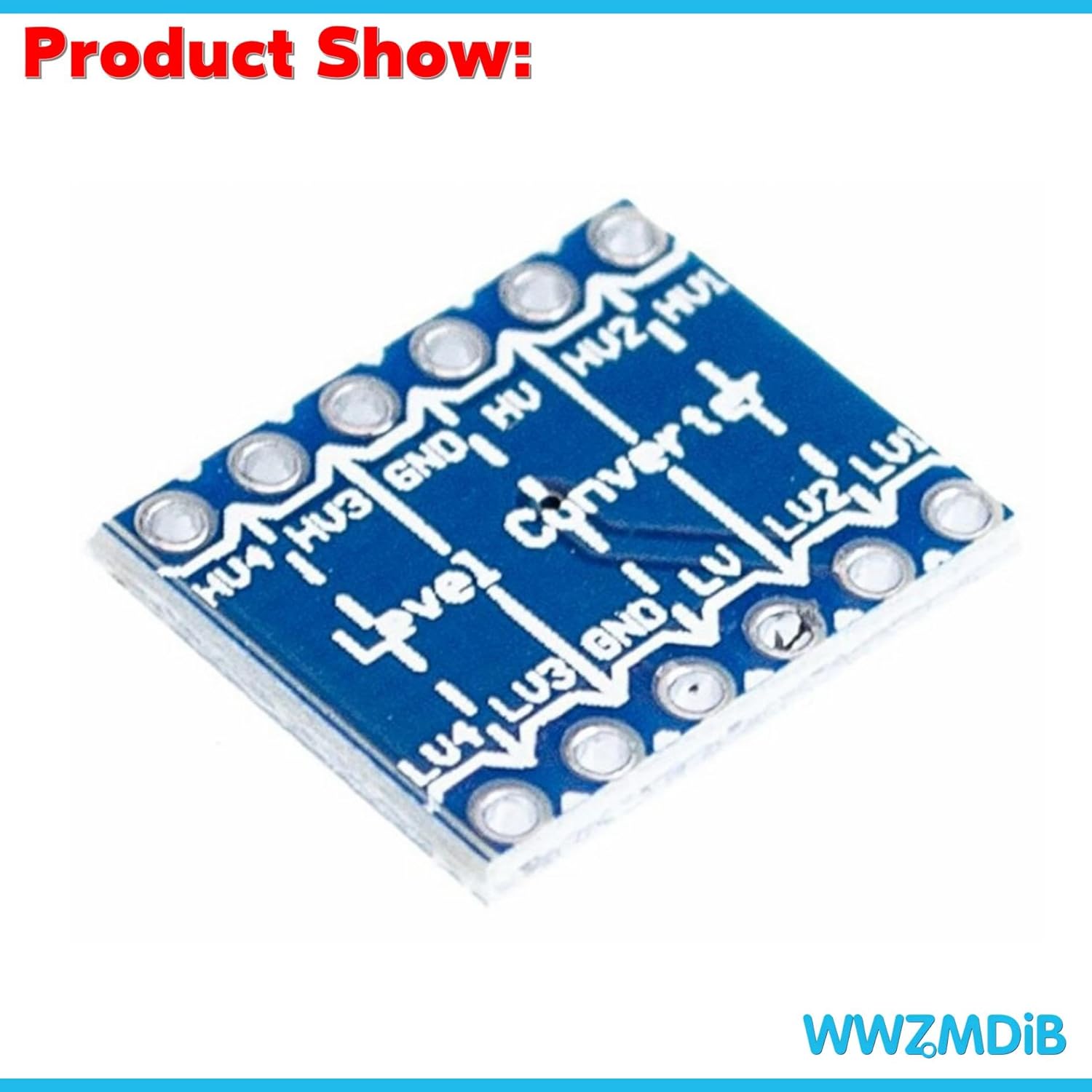 12 unids 4 canales IIC I2C convertidor de nivel lógico bidireccional 3.3V-5V módulo de cambio para Arduino