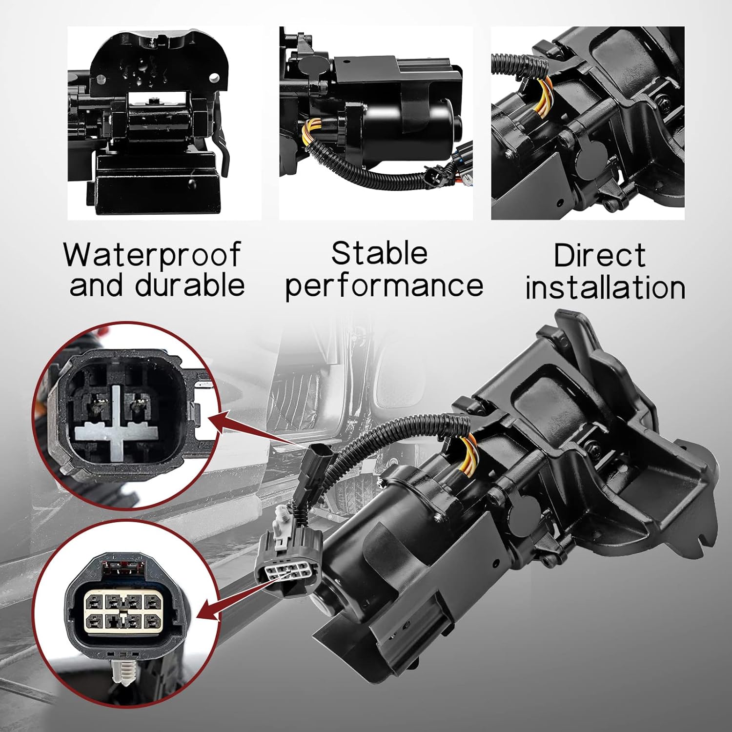 Fexhull Soporte de estribo eléctrico para Cadillac Escalade Fit para Chevy Tahoe Suburban Fit para GMC Yukon XL 2015-2020 lado derecho del pasajero