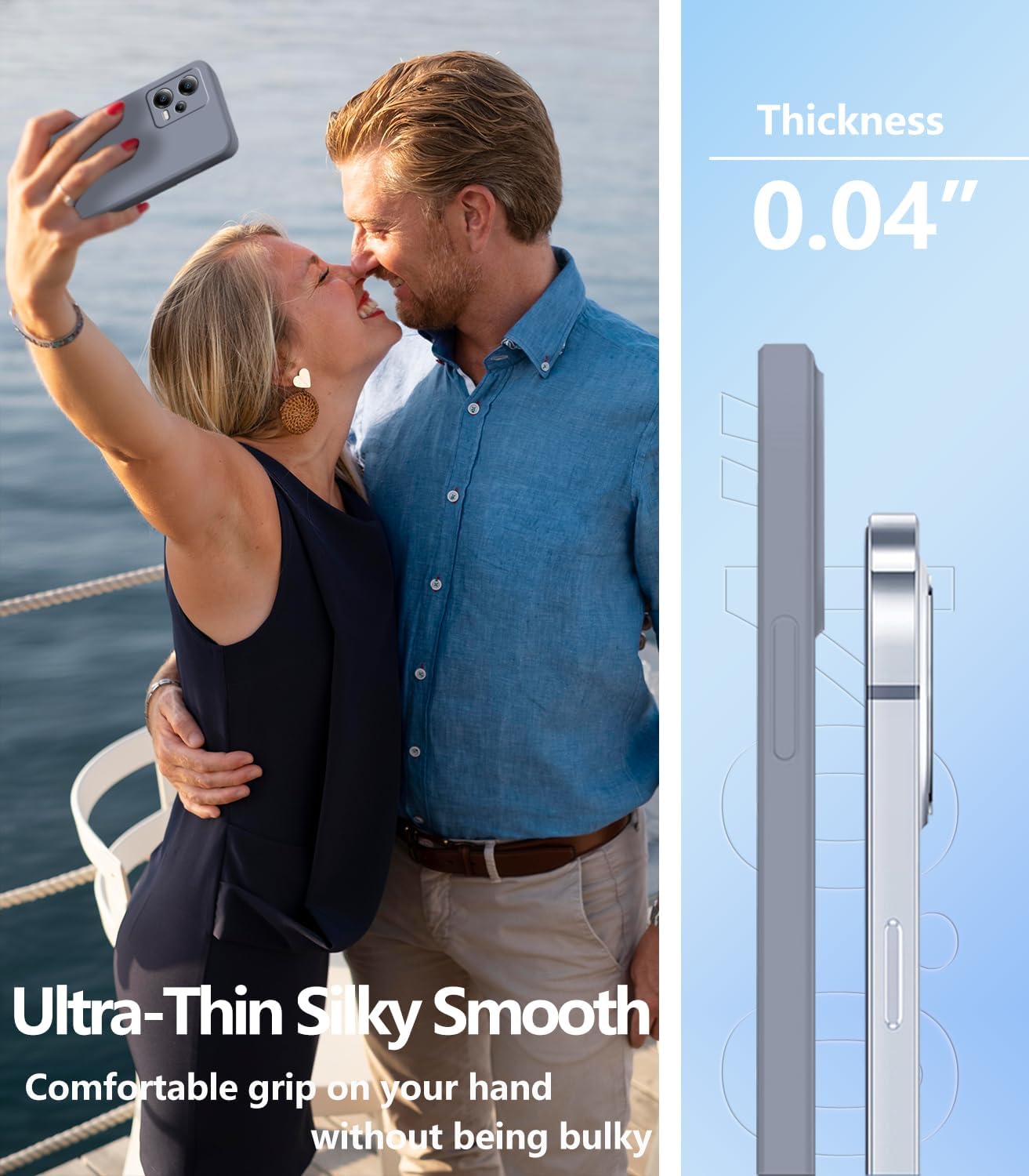 Compatible con Redmi Note 12 Pro Plus Funda de silicona líquida verde oscuro, suave al tacto Xiaomi Redmi Note 12 Pro Plus Funda de silicona delgada