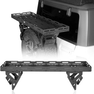 u-Box Cesta utilitaria para neumáticos de repuesto para neumáticos de 30 a 40 pulgadas, ajuste universal para Jeep WranglerBronco y RV, SUV, etc u-Box Cesta utilitaria para neumáticos de repuesto para neumáticos de 30 a 40 pulgadas, ajuste universal para Jeep WranglerBronco y RV, SUV, etc