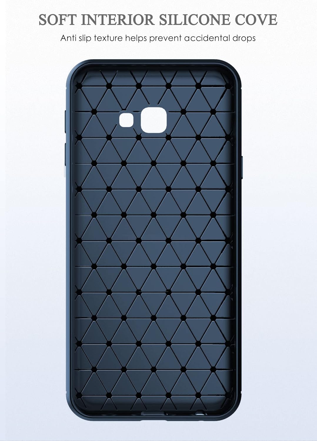 Asuwish Funda compatible con Samsung Galaxy J4 Plus y protector de pantalla de vidrio templado, accesorios de celda, fundas protectoras delgadas de