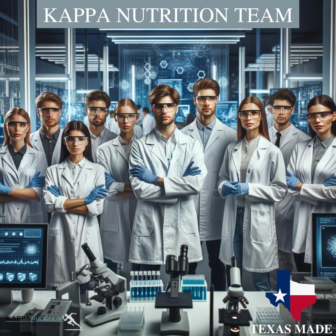 KAPPA NUTRITION Complejo de colágeno – Tipo I, II, III, V, X, alimentado con pasto, sin OMG, 30 porciones
