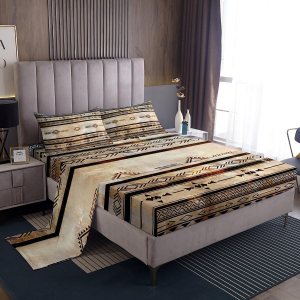 jejeloiu Southwestern – Juego de sábanas geométricas tamaño Queen para niños y niños, sábanas tribales con sábana bajera de bolsillo profundo, jejeloiu Southwestern – Juego de sábanas geométricas tamaño Queen para niños y niños, sábanas tribales con sábana bajera de bolsillo profundo,