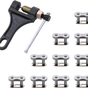 KAMIER 420 Chain Master Connect Link Breaker para Coleman CT200U BT200X Baja 196 212cc Mini Bike Go Kart TaoTao Coolster Ice Bear Suzuki SSR TTR CRF KAMIER 420 Chain Master Connect Link Breaker para Coleman CT200U BT200X Baja 196 212cc Mini Bike Go Kart TaoTao Coolster Ice Bear Suzuki SSR TTR CRF