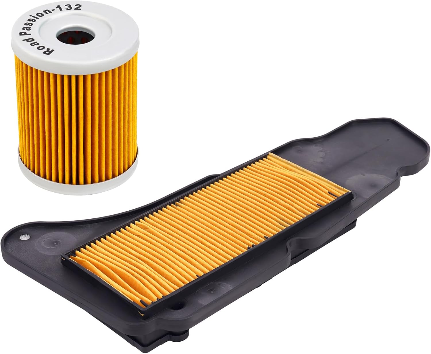 Road Passion 5RU-14451-30 Filtro de aire 5RU1344000000 Reemplazo del filtro de aceite para YAMAHA YP400 X-Max 400 2013-2019YP400 MAJESTY 400