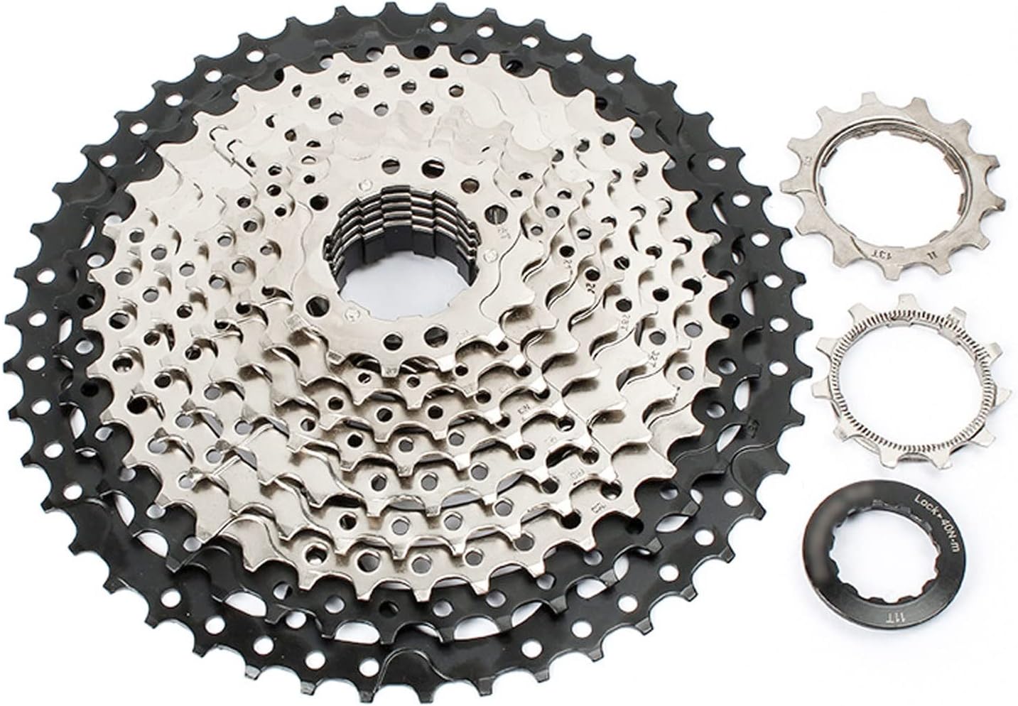 Rueda libre de bicicleta, bicicleta de montaña 8 9 10 11 12 velocidad bicicleta casete MTB rueda libre piñón 36T 40T 42T 46T 50T 52T (tamaño  9