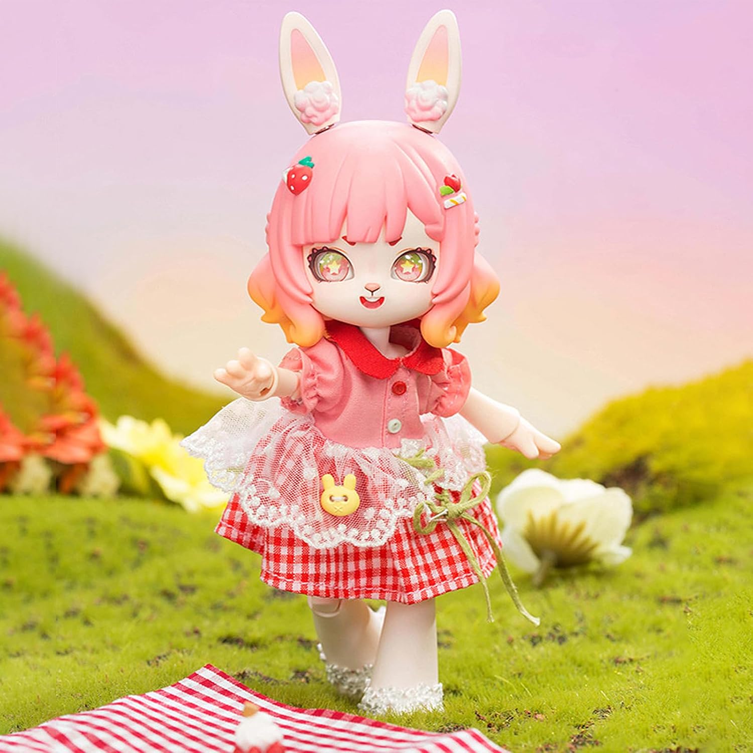 Bonnie Sweet Heart Party Series 1PC 112 BJD Muñecas Lindas Figuras Lolita Estilo Coleccionables Regalo de Cumpleaños