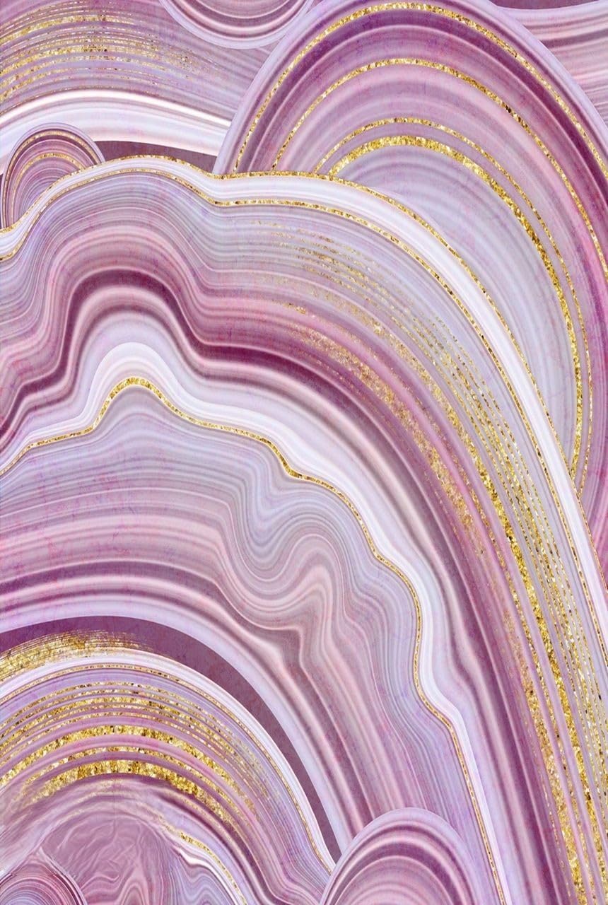 Alfombra de área moderna abstracta de oro rosa para niñas, dormitorio, sala de estar, alfombra minimalista debajo de la mesa de comedor, Lux para el