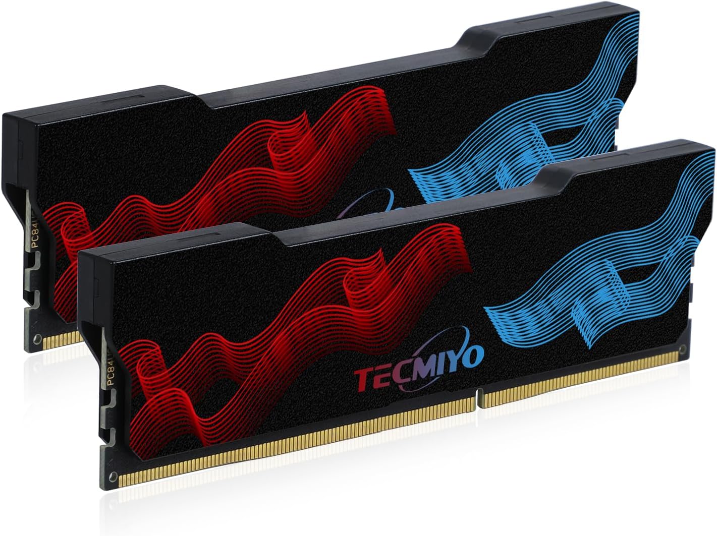 TECMIYO Value Gaming DDR4 16GB (2x8GB) 3600MHz (PC4 28800) 288-pin CL18 1.35V UDIMM módulo de memoria de escritorio con disipador de calor de