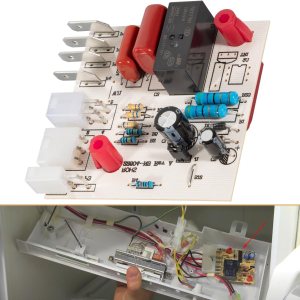 Kit electrónico de piezas de repuesto de la placa de circuito del control de descongelación del refrigerador cabido para Whirlpool W10135901, Kit electrónico de piezas de repuesto de la placa de circuito del control de descongelación del refrigerador cabido para Whirlpool W10135901,