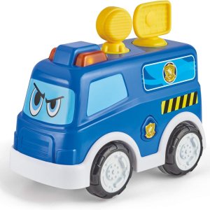 Kidoozie Talk & Roll – Furgoneta de policía RC, vehículo de juguete a control remoto con luces y sonidos para niños pequeños de 2 años en adelante Kidoozie Talk & Roll – Furgoneta de policía RC, vehículo de juguete a control remoto con luces y sonidos para niños pequeños de 2 años en adelante