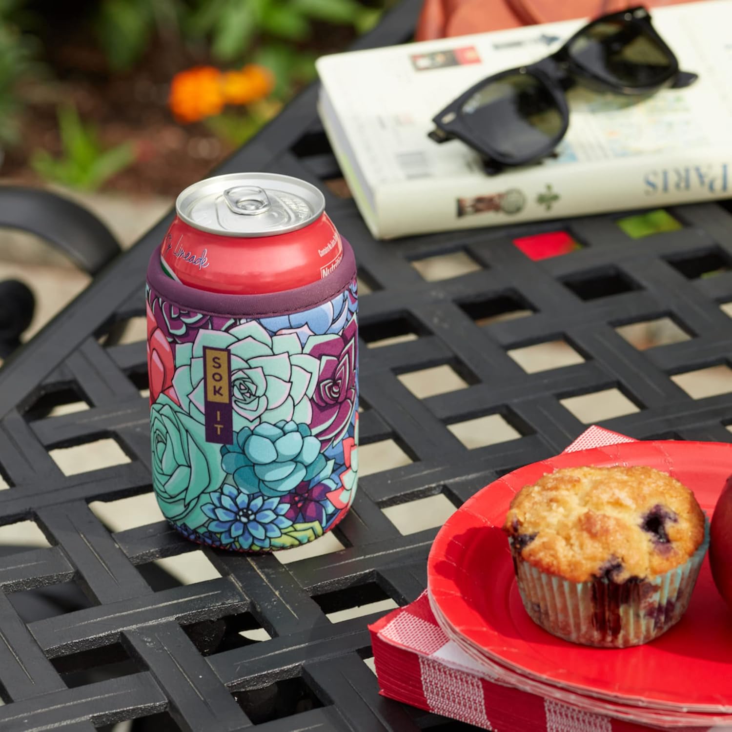 Sok It Can Sok – Funda de neopreno aislada de NHL para cerveza y soda (Washington Capitals, funda para lata de 16 onzas)