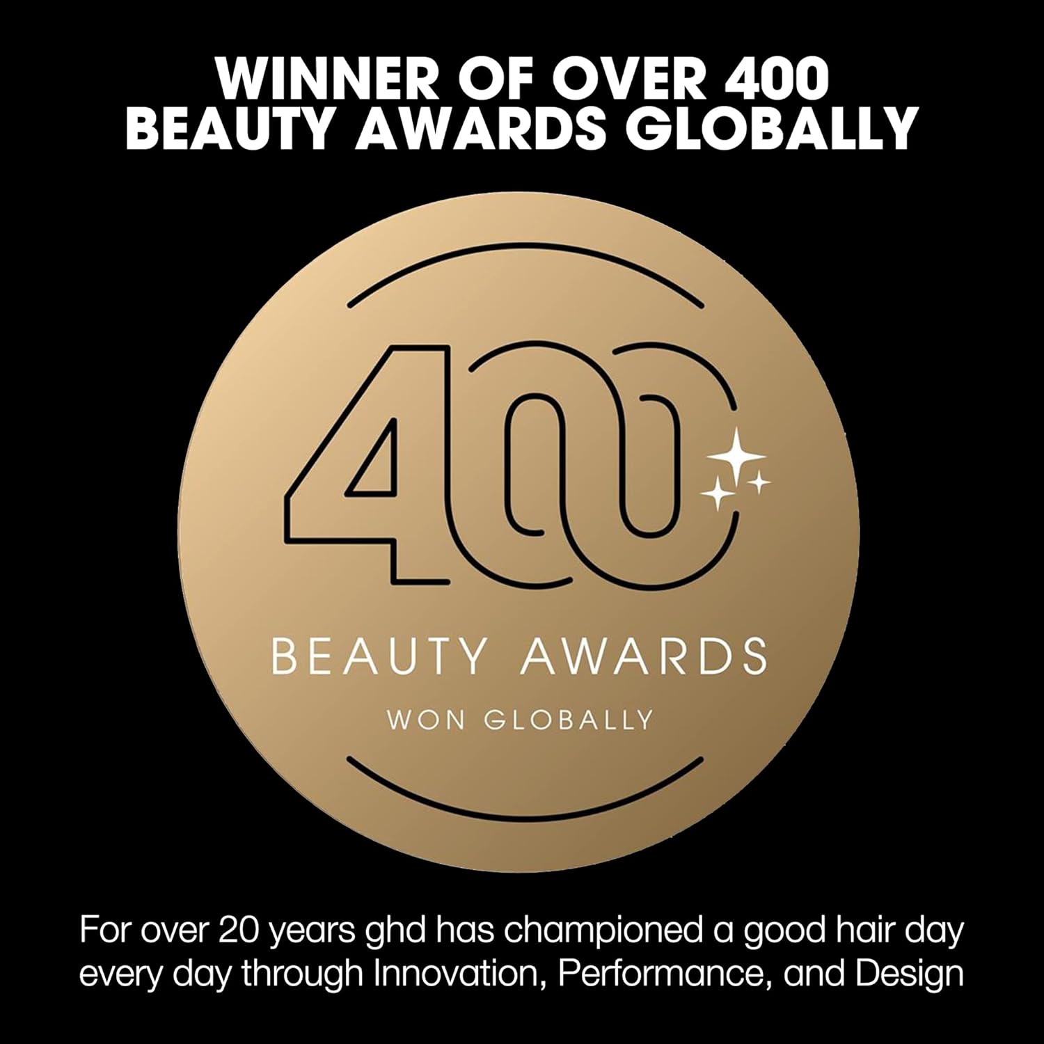 ghd Gold Styler – Plancha plana de 1 pulgada, alisadora de pelo, plancha plana de cerámica, peinadora profesional