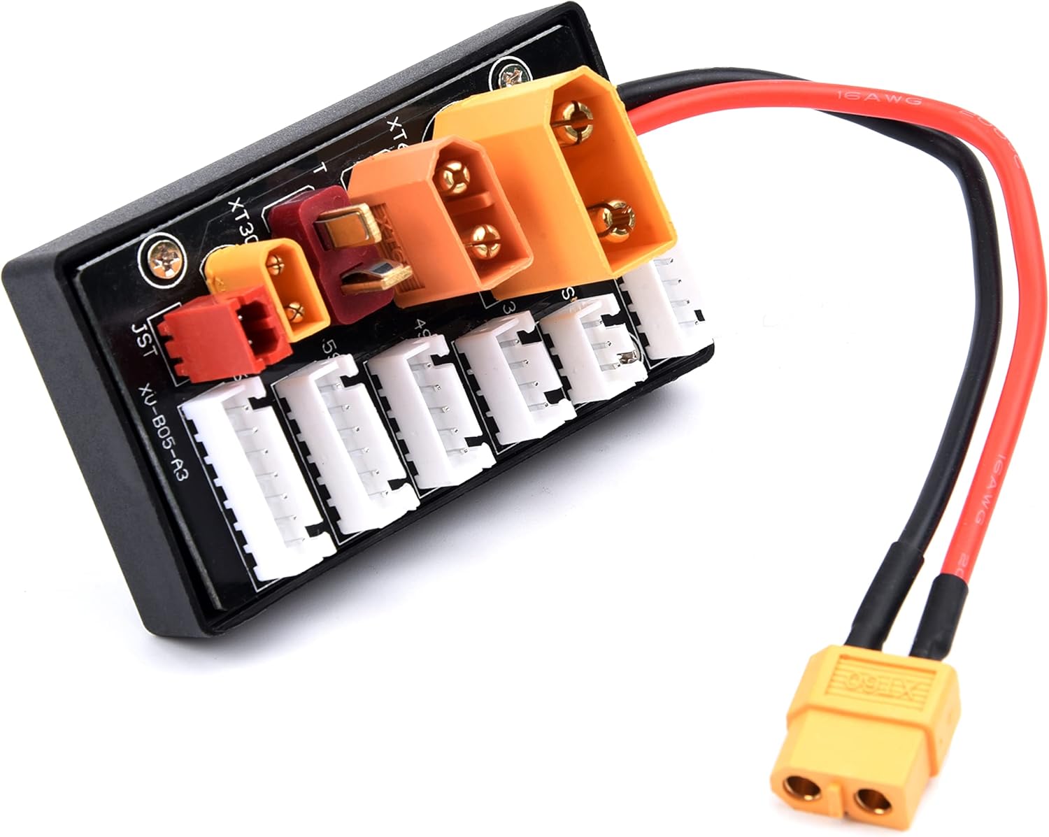 Readytosky XT30 XT60 XT90 JST T Conector Lipo Batería Multi Cargador 2-6S Lipo Batería Junta de carga paralela para Imax B6 B6AC IDST Q6 Lite