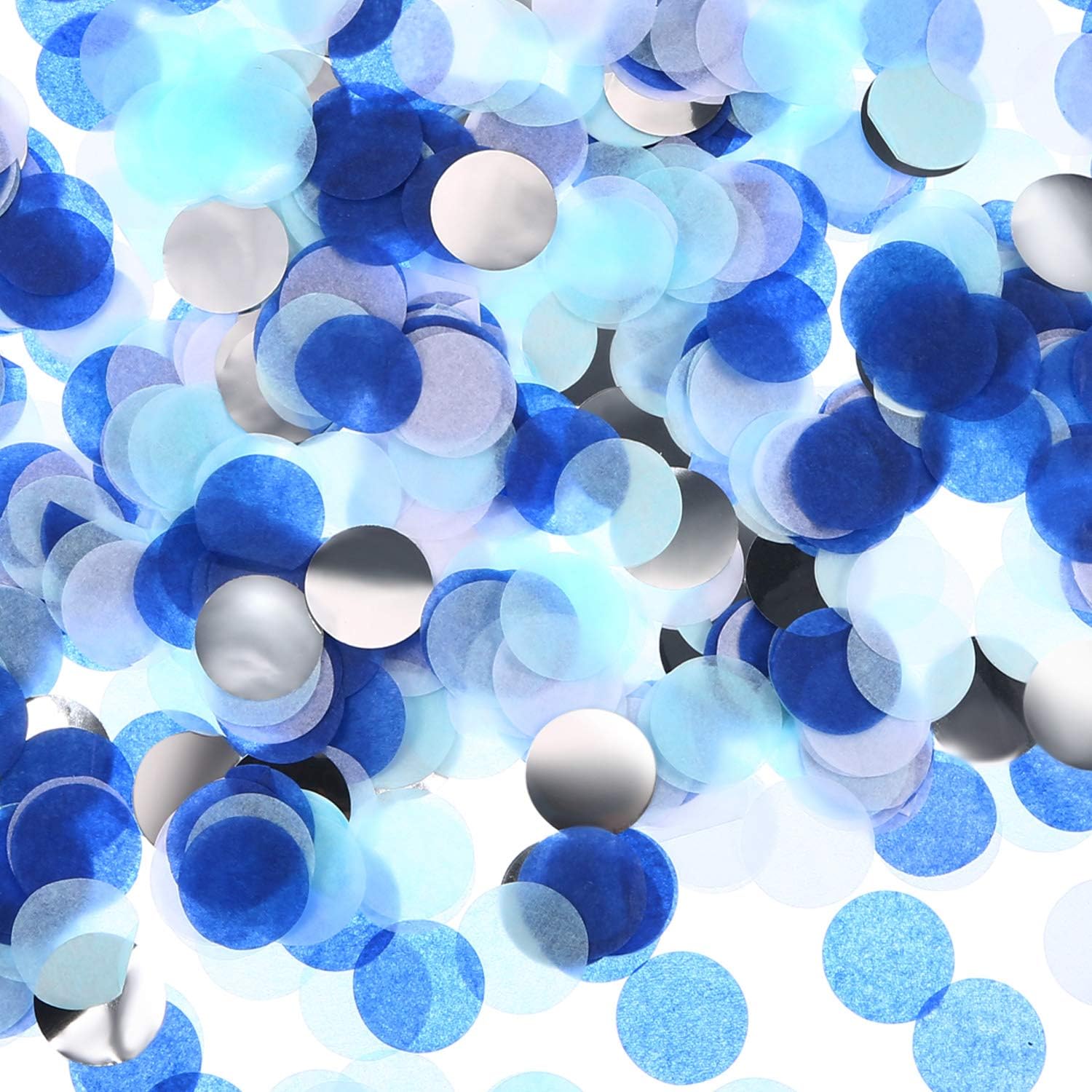 TecUnite – Confeti redondo para decoración de bodas y fiestas de cumpleaños, 1.76 onzas