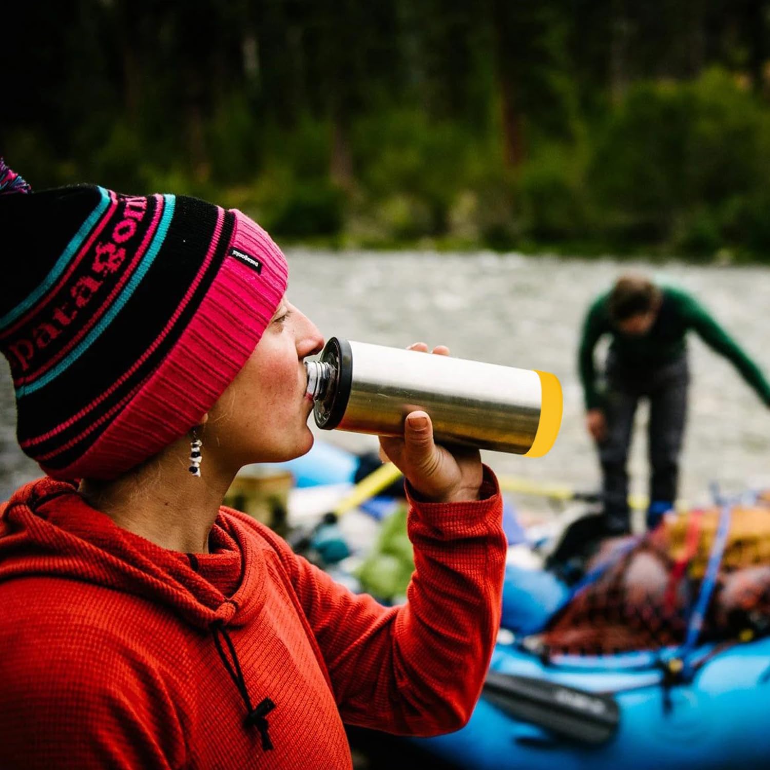 Funda de silicona para botas YETI Rambler Jr de 12 onzas y Rambler de 12 onzas y 18 onzas, protección más segura para botella YETI Rambler  Apto