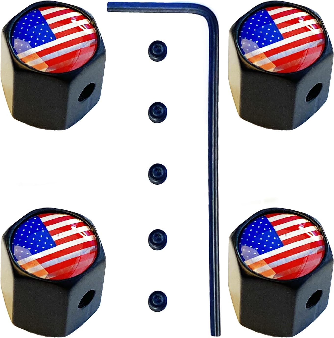 Tapones antirrobo para válvulas de neumáticos para automóviles, camiones, motocicletas, SUV y bicicletas, tapones para válvulas de neumáticos,