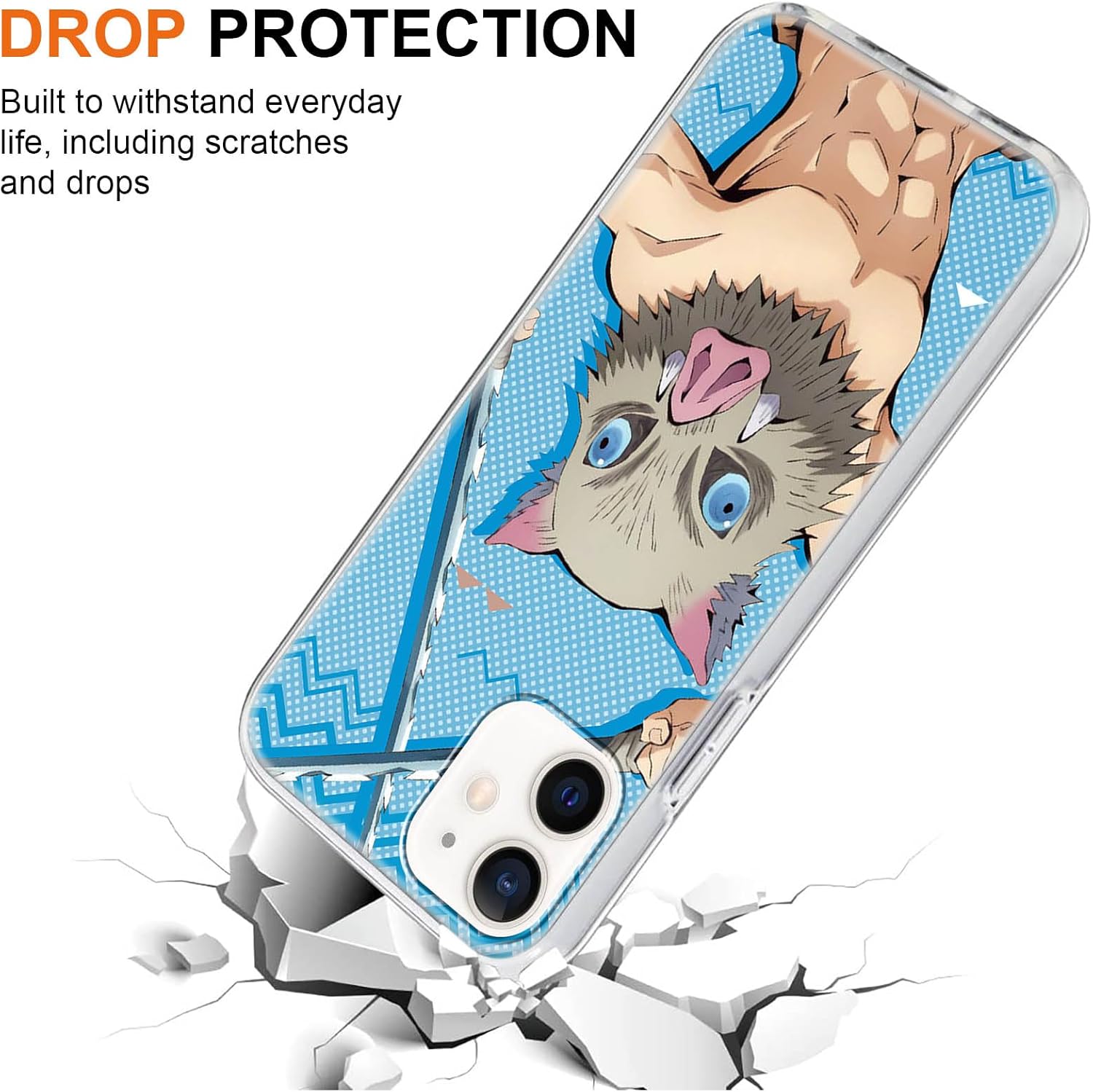 3 fundas transparentes de 6.1 pulgadas para iPhone 11, diseño de personajes de dibujos animados para mujeres, niñas, niños y hombres, TPU suave
