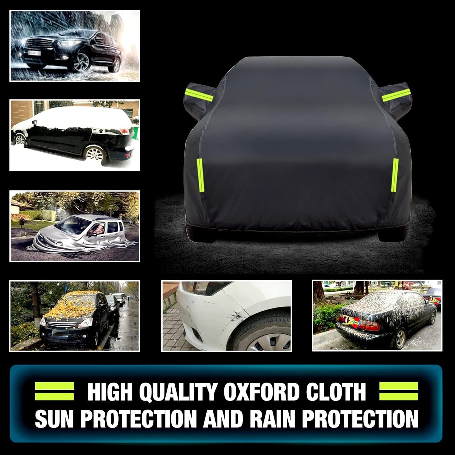 Funda de automóvil para Dacia Sandero Stepway Sandero 2 Stepway Sandero 3 Stepway, cubierta impermeable para automóvil, protección solar contra la