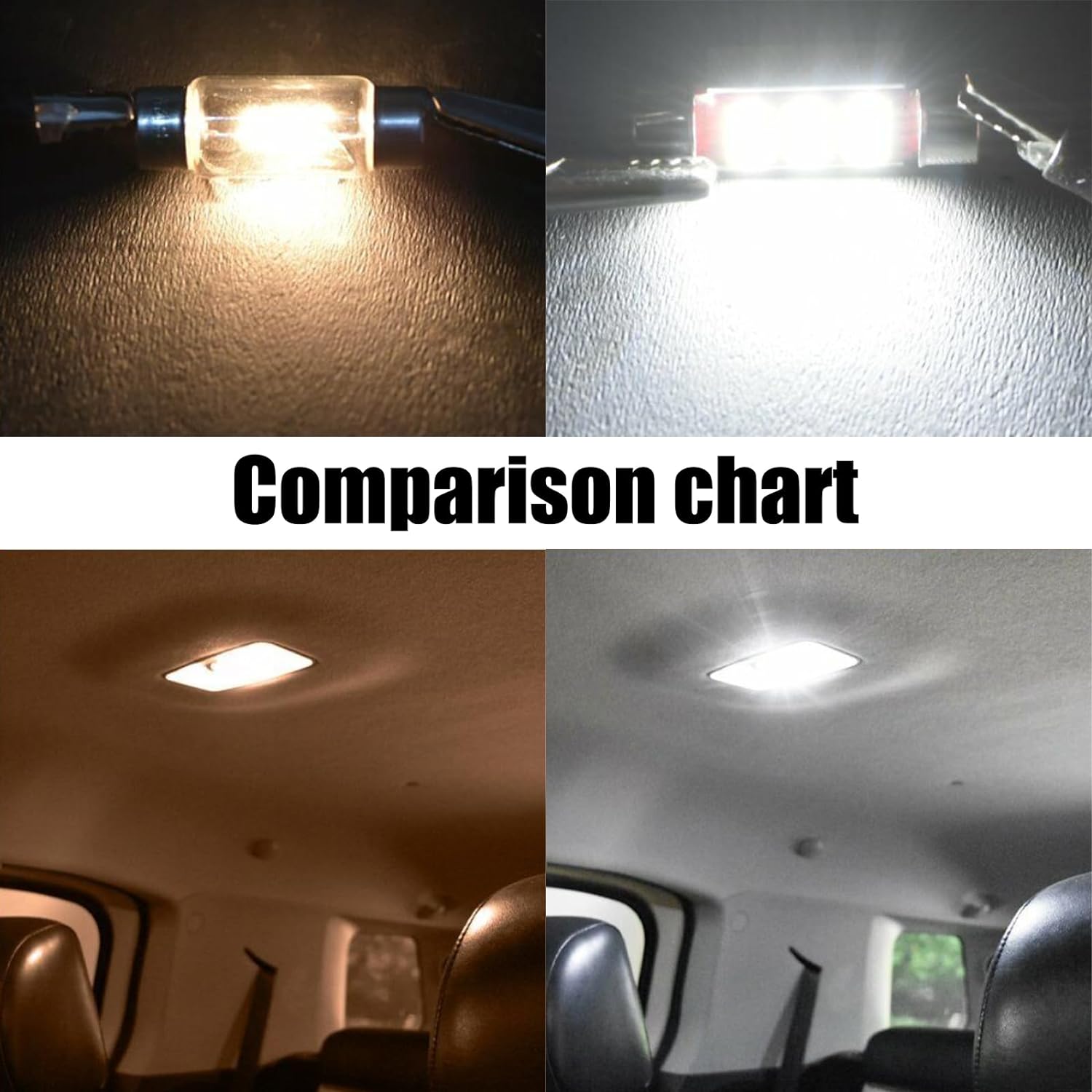 14 bombillas de repuesto para Ford F-250 F350 F350 de 1999 a 2016 Ford F-250 F-350 Super Duty 6000K para interiores, luces de mapa, luces de cúpula,