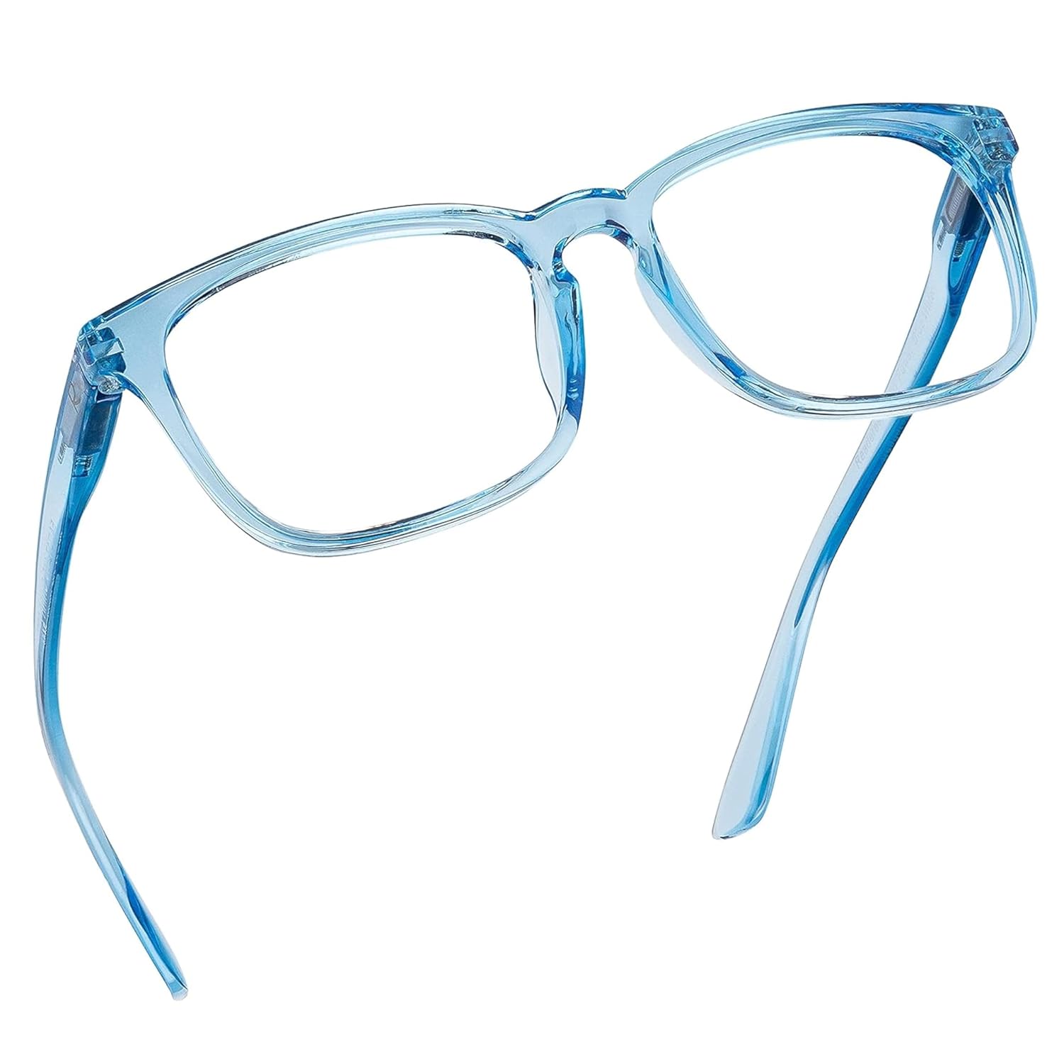 Readerest Lentes de lectura con bloqueo de luz azul (azul claro, aumento de 1.75), anteojos para computadora con lente reflectante fina,