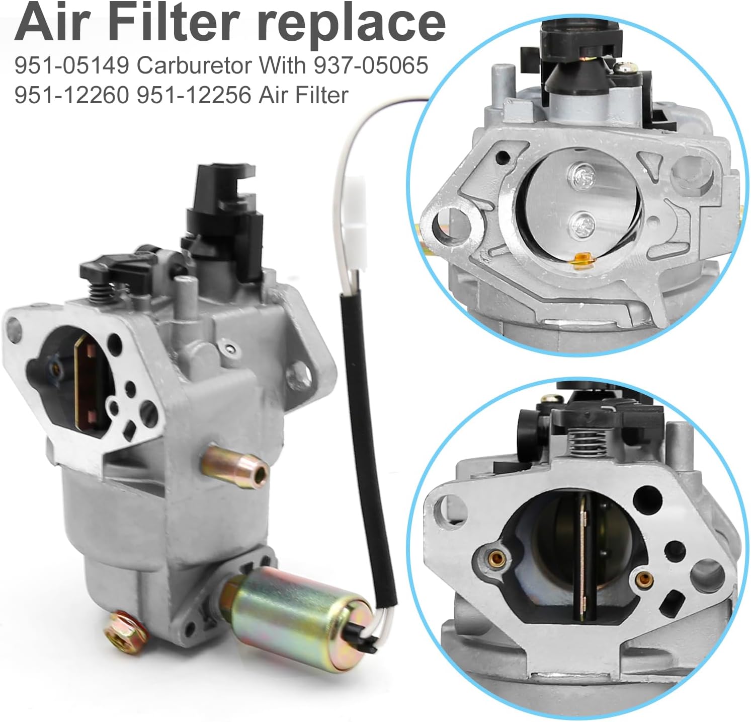 951-05149 Repuesto de carburador para cortacésped Craftsman Lt1500 R1000 Rer1000 T1000 R1200, repuesto Hy-4P90F para cortacésped autopropulsado