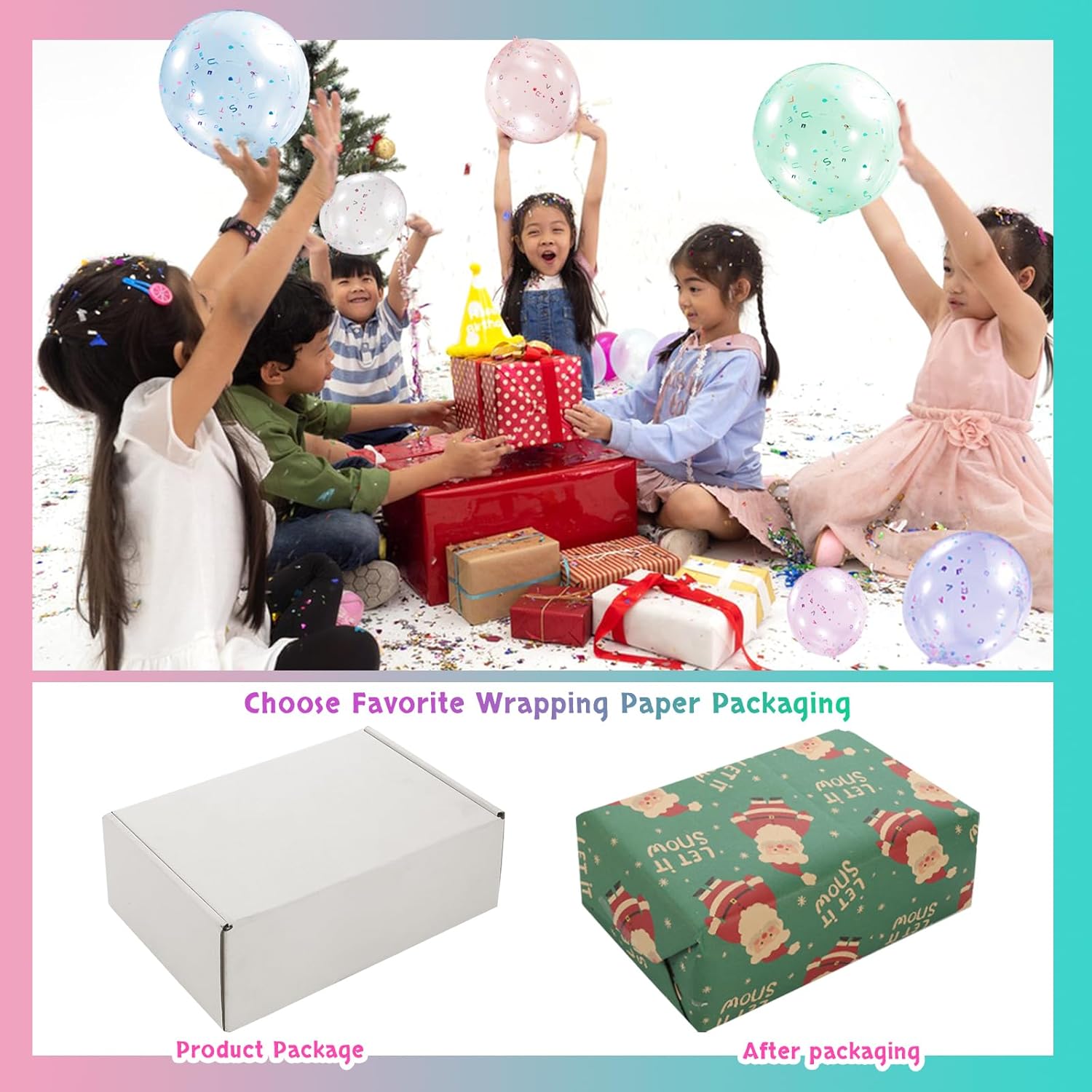 Kit de 5 unidades de nano cinta de burbujas para niños, 9.8 ft9.84 pies cada rollo de nano cinta de burbujas nano cinta nano cinta de doble cara con