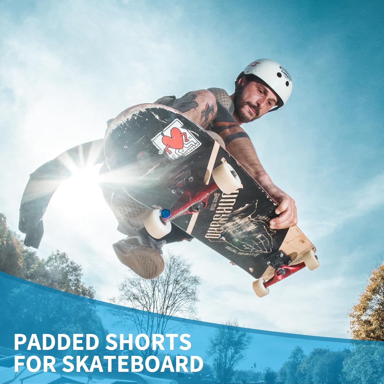 3D Hip Protection EVA Butt Pads Protective Padded Shorts – Crash Pad for Skiing Skating Snowboarding Skateboarding