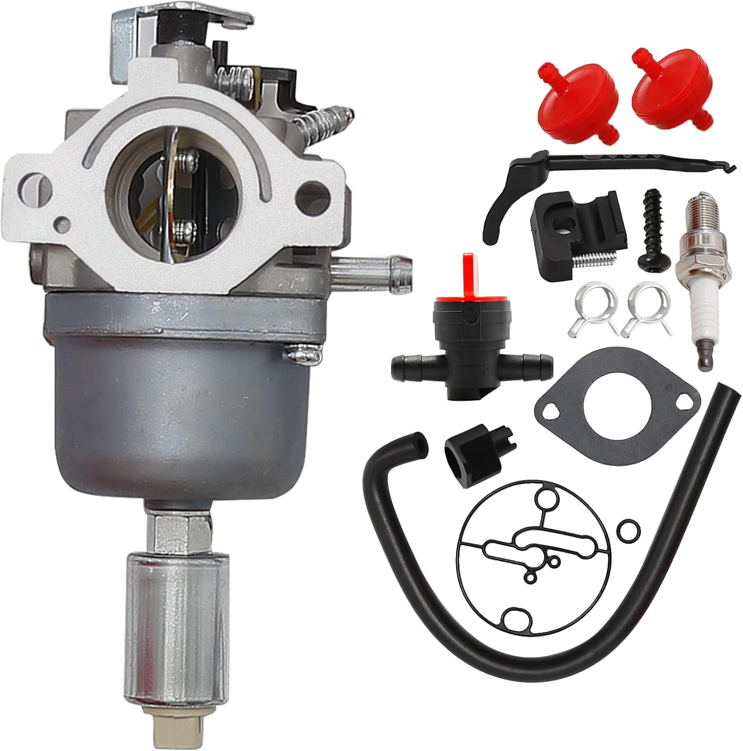 799727 Repuesto de carburador para Brigs – Straton 331877 33R877 31P977 Reemplazo para Nikki 792036 795366 799256 698945 695353 697216 Reemplazo