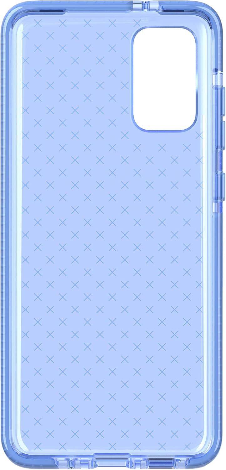 tech21 Evo Check – Funda para teléfono Samsung Galaxy S20+ Plus 5G, propiedades antimicrobianas higiénicamente limpias contra los gérmenes con