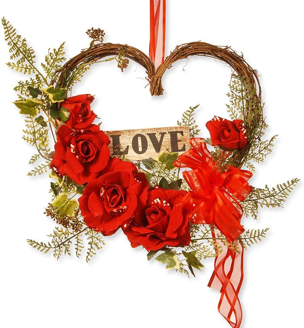 Corona de vid natural en forma de corazón, corona rústica para manualidades, corona de Navidad, guirnalda de puerta, guirnalda de boda, fiesta,