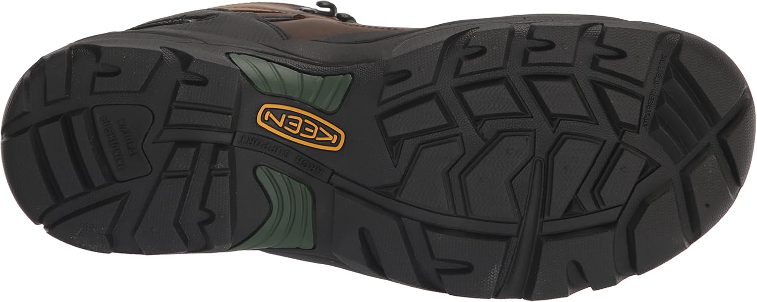 KEEN Utility Botas de trabajo industriales impermeables Pittsburg Energy de 6 pulgadas para hombre