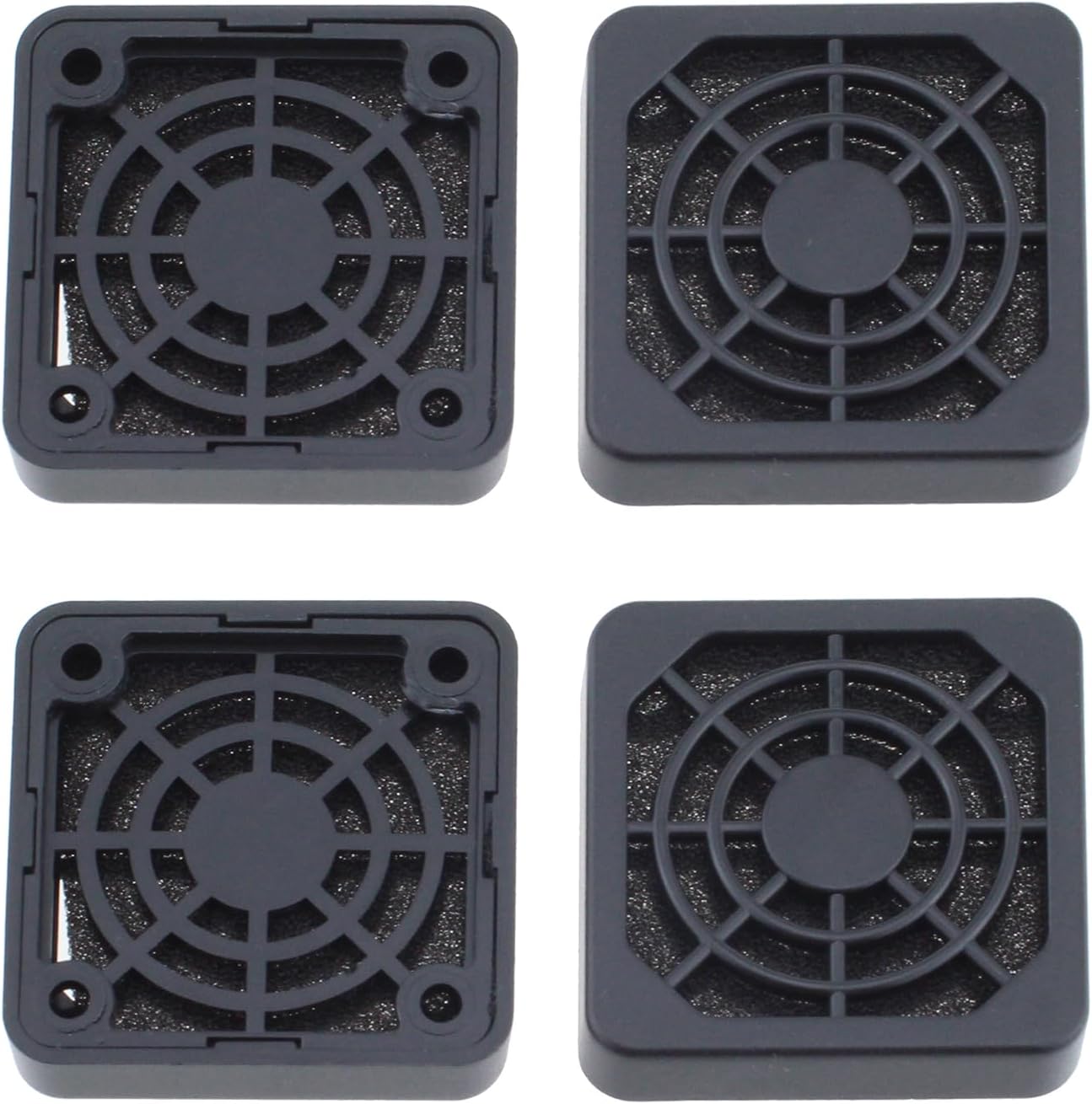 MTQY 4 unids PC ventilador filtro de polvo 1.575 in PC Cooler ventilador filtro a prueba de polvo cubierta computadora caja malla